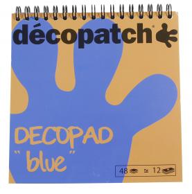 BLOC04O Decopatch Decopad - Blue