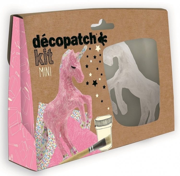 KIT009O Unicorn Decopatch Mini Kit