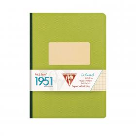 195546C Clairefontaine Clothbound Notebook "1951" - Green