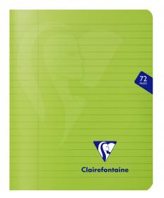 300363C Clairefontaine Mimesys Staplebound Notebook - Green