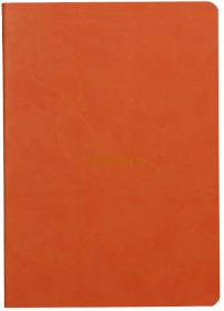 116464C Rhodia Rhodiarama Sewn Spine Notebook - Tangerine