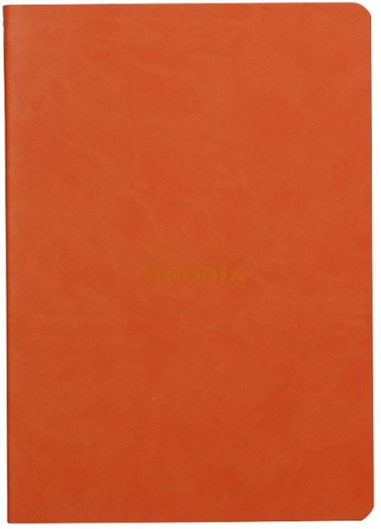 116464C Rhodia Rhodiarama Sewn Spine Notebook - Tangerine