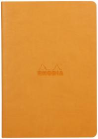 116465C Rhodia Rhodiarama Sewn Spine Notebook - Orange
