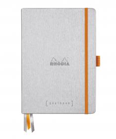 118771C Rhodia Hardcover Goalbook Silver