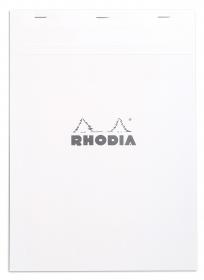 18201C Rhodia “Ice” Notepads - Graph 8 ¼ x 11 ¾ Closed