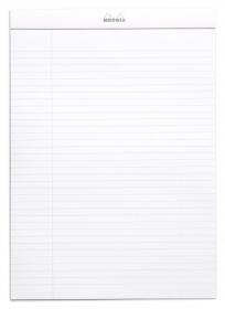 18601C Rhodia “Ice” Notepads - Lined 8 ¼ x 11 ¾ Opened