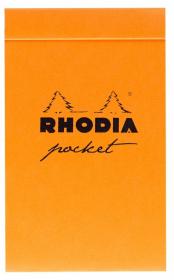8558C Rhodia Pocket Notepads - Orange cover