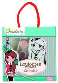 42781 Avenue Mandarine Key Chain Craft Kits "Camille"