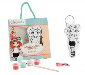 42783 Avenue Mandarine Key Chain Craft Kits "Emma"