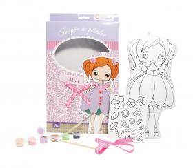 42795 Avenue Mandarine Doll Painting Kits "Alba" (opened)