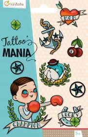 CC005 Avenue Mandarine Temporary Tattoos "Super Boy" 