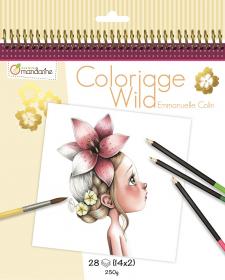 52566 AVM Collector's Coloring Book - Wild