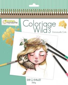 52566 AVM Collector's Coloring Book - Wild 3