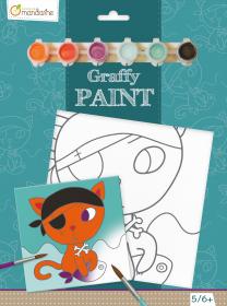 PP011 Avenue Mandarine Graffy Paint "Pirate Cat"