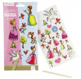 52580 Avenue Mandarine Decalco Mania (Sticker Transfers) "Princesses"