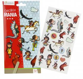 52581 Avenue Mandarine Decalco Mania (Sticker Transfers) "Indians"