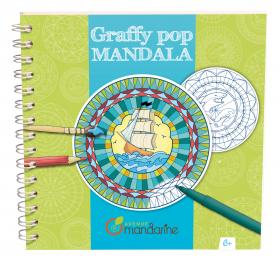 GY028 Avenue Mandarine Graffy Pop Mandala "Sailing"