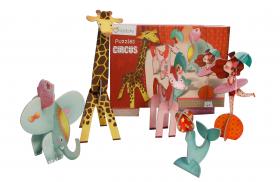 42767 Avenue Mandarine 3D Puzzles Circus "Circus Girl" opened