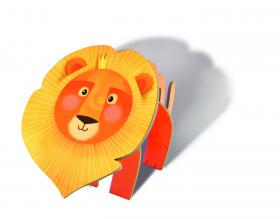 42768 Avenue Mandarine 3D Puzzle Circus "Circus Boy" Lion Piece #3