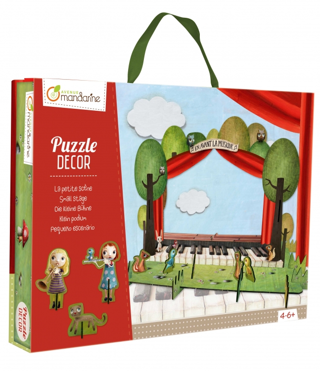 CO117 Avenue Mandarine 3D Puzzle Decor "Stage" box
