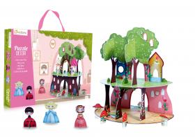 PU002 Avenue Mandarine 3D Puzzle Decor "Tree House" Open Box