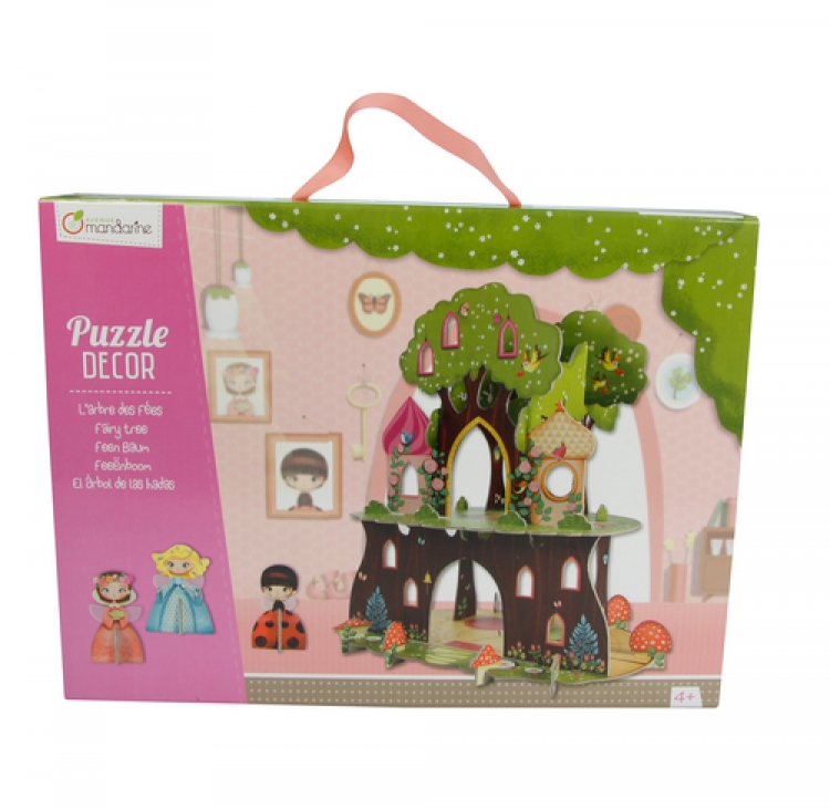 PU002 Avenue Mandarine 3D Puzzle Decor - Tree House