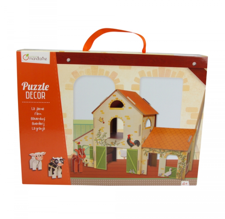 PU004 Avenue Mandarine 3D Puzzle Decor - Farm House