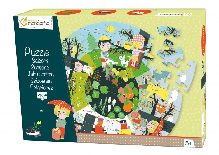 PU007 Avenue Mandarine "The 4 Seasons" Puzzle 