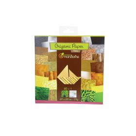 52503 Avenue Mandarine Origami Paper "Nature" closed