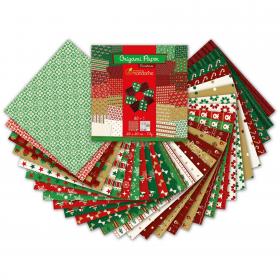 52508 Avenue Mandarine Origami Paper "Christmas"