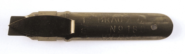 18040B Brause Calligraphy Nib - Bandzug