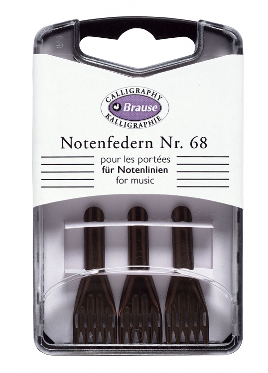 300068B Brause Music Calligraphy Nibs