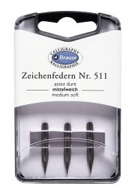 300511B Brause Medium soft nib Calligraphy Nibs
