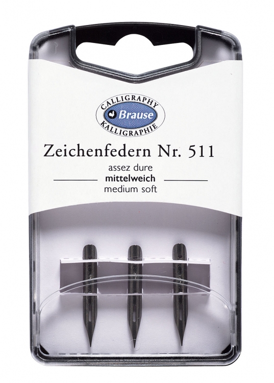 300511B Brause Medium soft nib Calligraphy Nibs