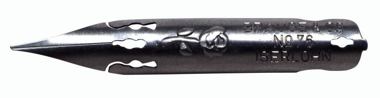 76B Brause Callygraphie Nib - Rose