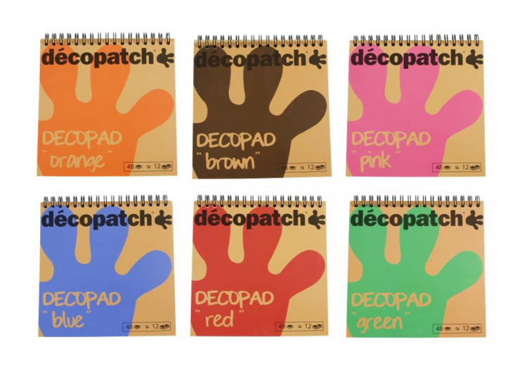 BLOC00O Decopatch Decopad - Assorted