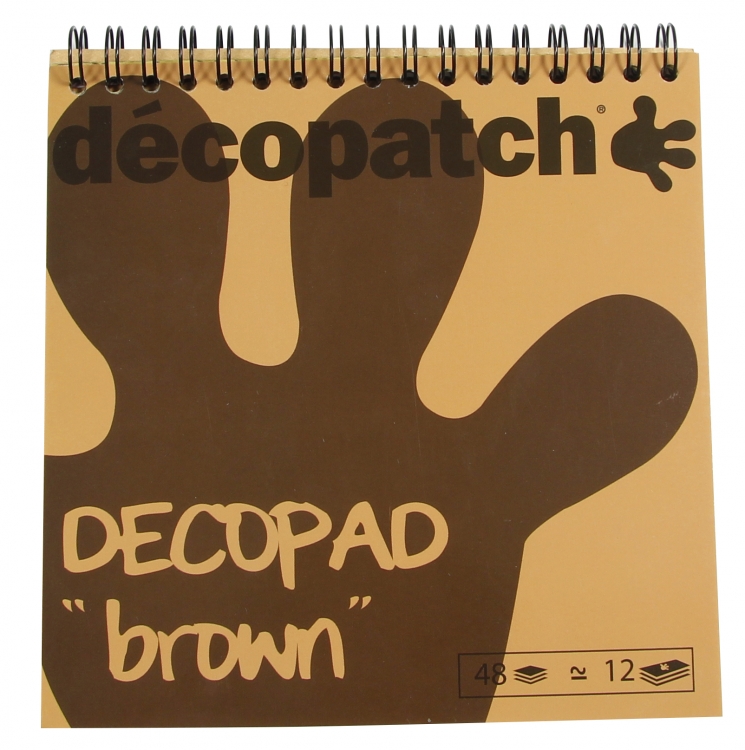 BLOC06O Decopatch Decopad - Brown