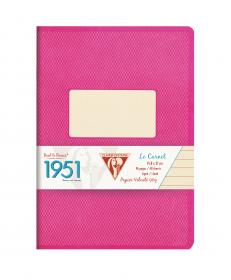 195836C Clairefontaine Staplebound Notebook "1951" - Raspberry