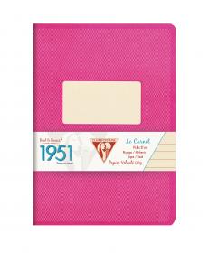 195836C Clairefontaine Staplebound Notebook "1951" - Raspberry