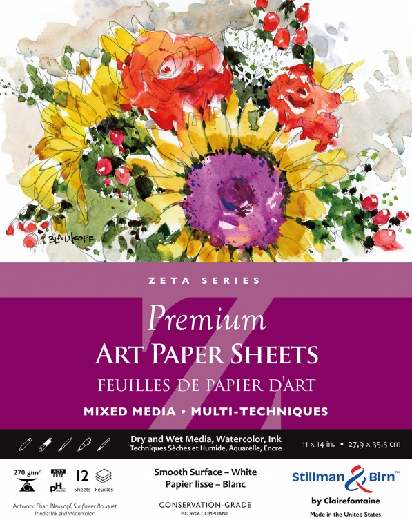 992210, 992214 ZETA Art Paper Sheets