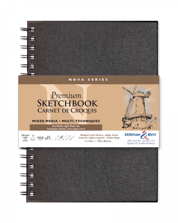 391710 Wirebound Hard Cover Nova Beige