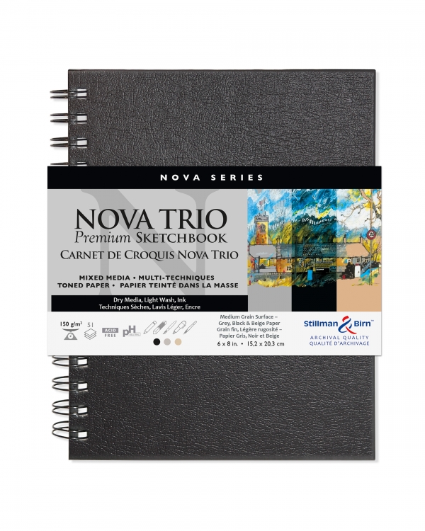 399680 Wirebound Hard Cover Nova Trio
