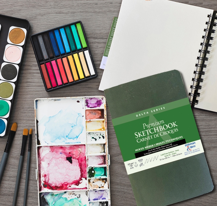 Delta Premium Sketchbook 501580 Blank 