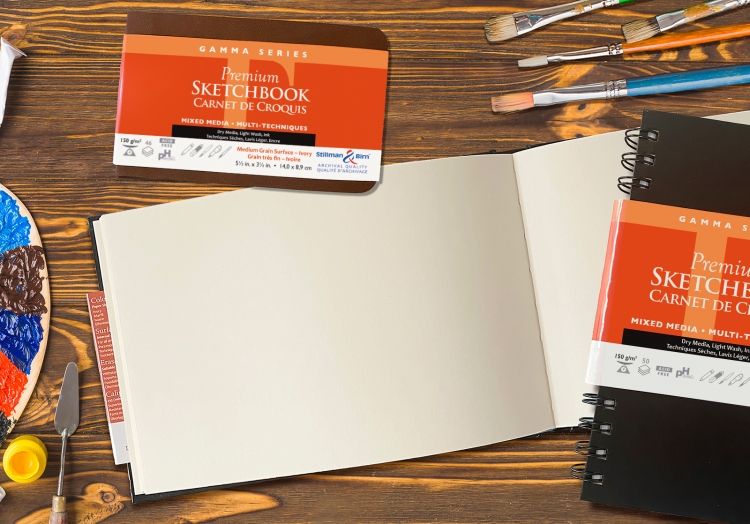 Gamma Premium Sketchbooks Group - Blank