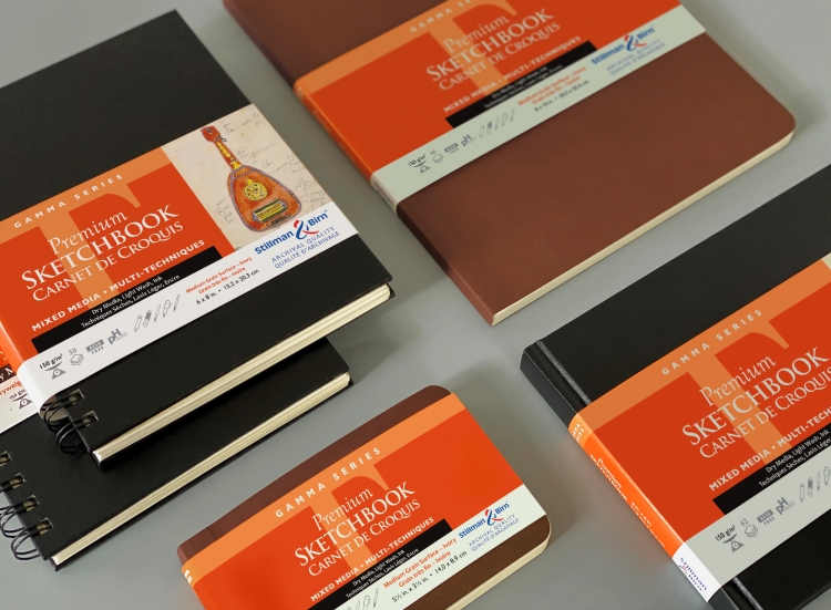 Gamma Premium Sketchbooks - Group 