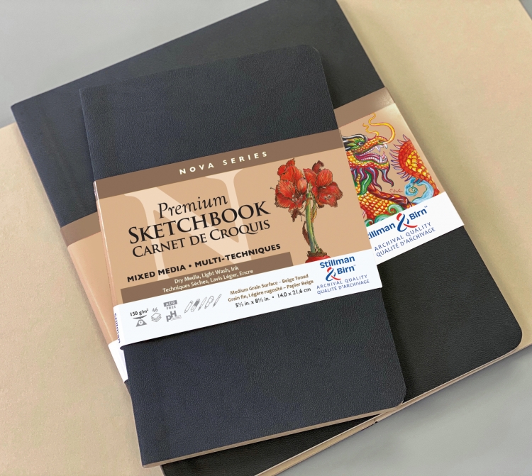 Nova Beige Premium Sketchbooks - Softcover 2