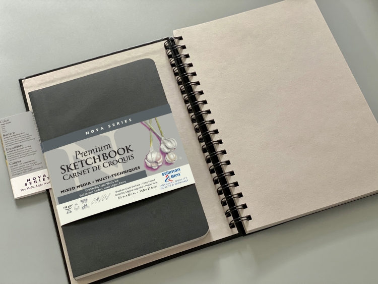 Nova Grey Premium Sketchbooks