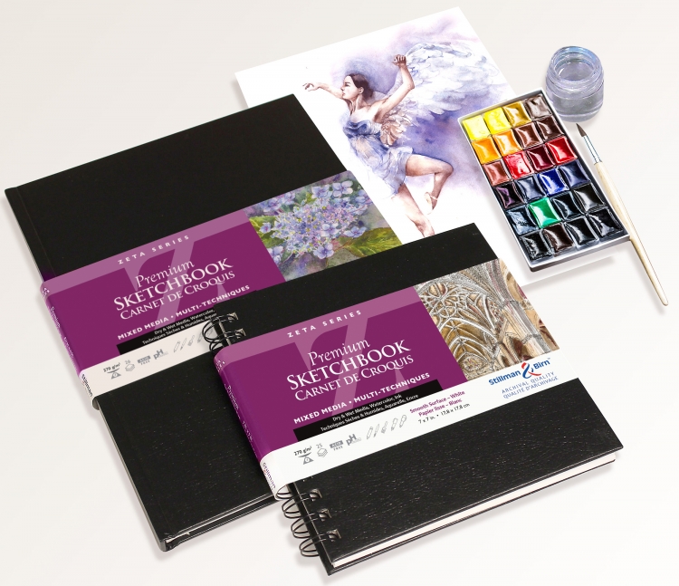 Zeta Premium Sketchbooks - Hardbound Group