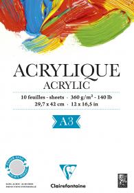 96309C Clairefontaine Acrylic Paper - 360g