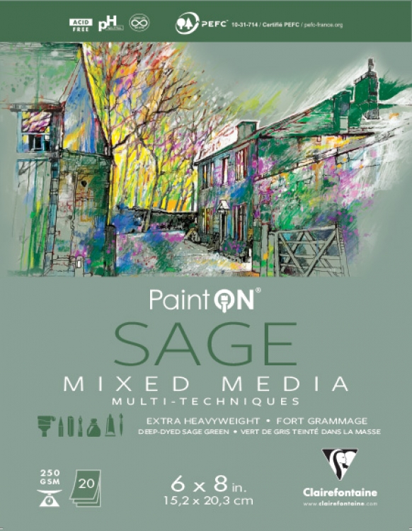 6 x 8 PaintOn Sage 975380C